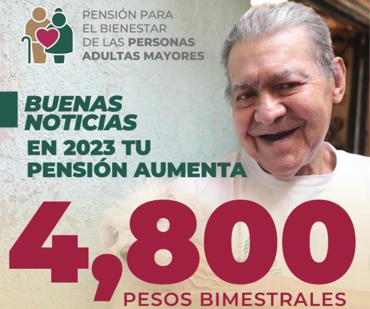 Aumenta 25% pensión para adultos mayores Aumenta 25% pensión para adultos mayores
