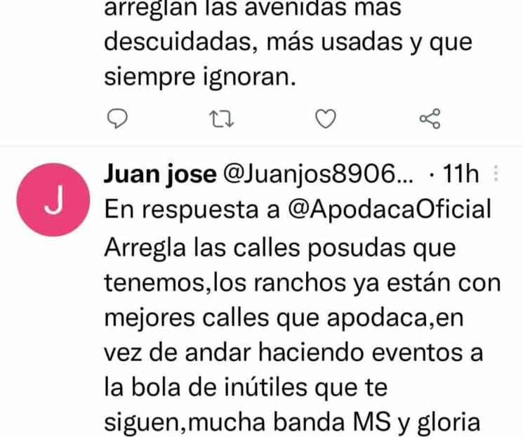 Exigen apodaquenses rehabilitación de vialidades Exigen apodaquenses rehabilitación de vialidades