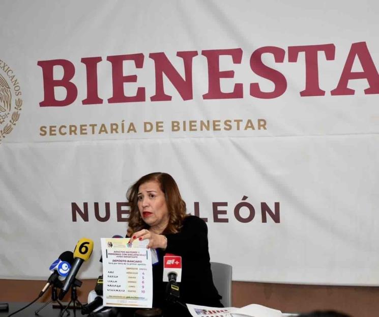 Anuncian programación para cobro de Bienestar Anuncian programación para cobro de Bienestar
