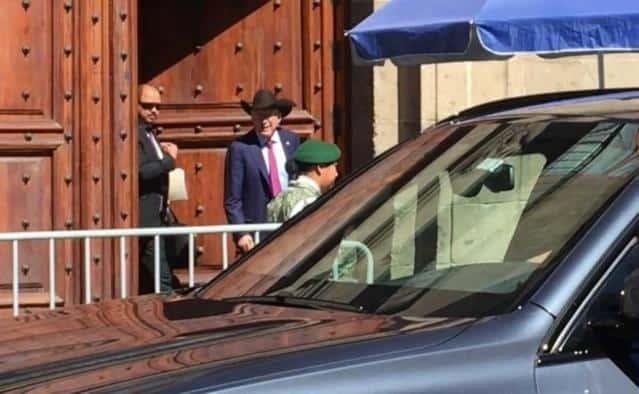 AMLO y Ken Salazar se reúnen en PN previo a visita de Biden AMLO y Ken Salazar se reúnen en PN previo a visita de Biden