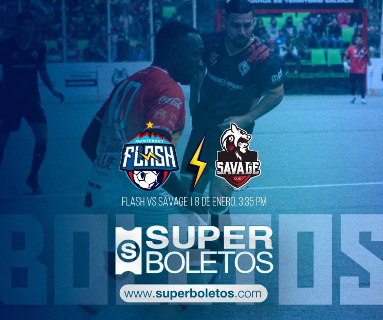 Revela Flash precios para juego de inauguración Revela Flash precios para juego de inauguración