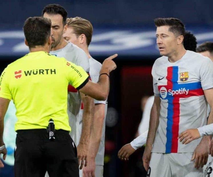 Mantienen sanción de 3 juegos hacia Lewandowski Mantienen sanción de 3 juegos hacia Lewandowski