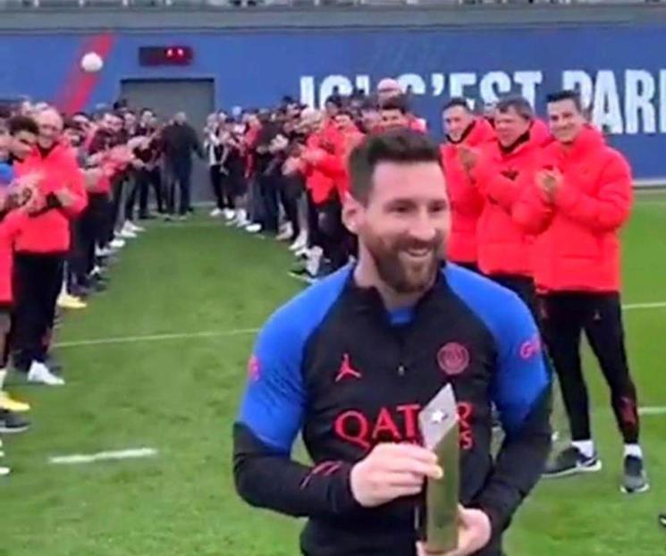 Honores para Messi Honores para Messi