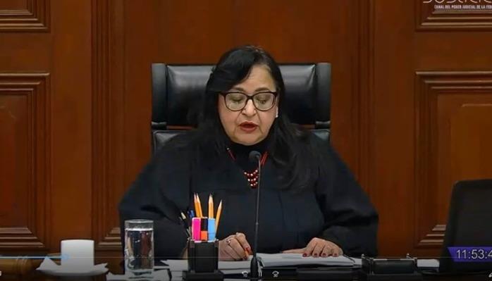 Preside Norma Piña su primera sesión en la SCJN Preside Norma Piña su primera sesión en la SCJN
