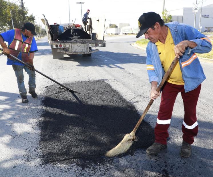 Repararían en Escobedo 100 mil m2 de pavimento Repararían en Escobedo 100 mil m2 de pavimento