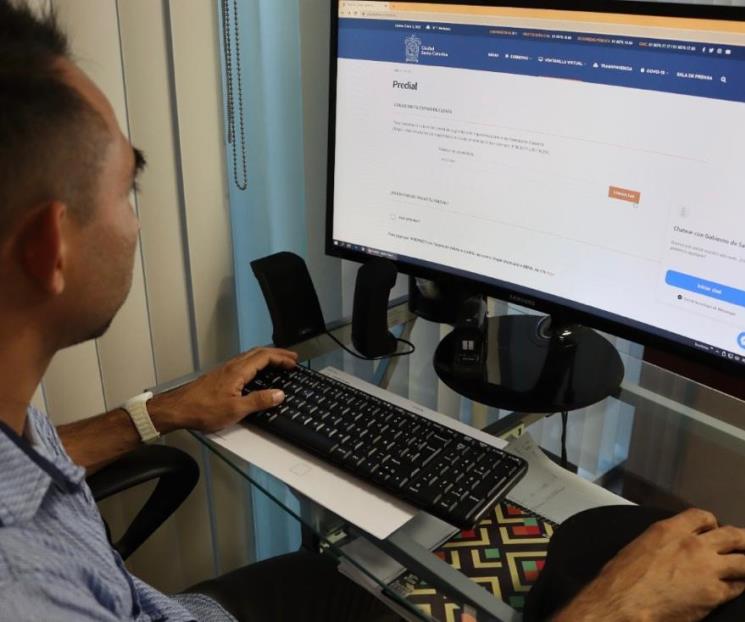 Podrá pagarse en SC predial de manera virtual las 24 horas Podrá pagarse en SC predial de manera virtual las 24 horas