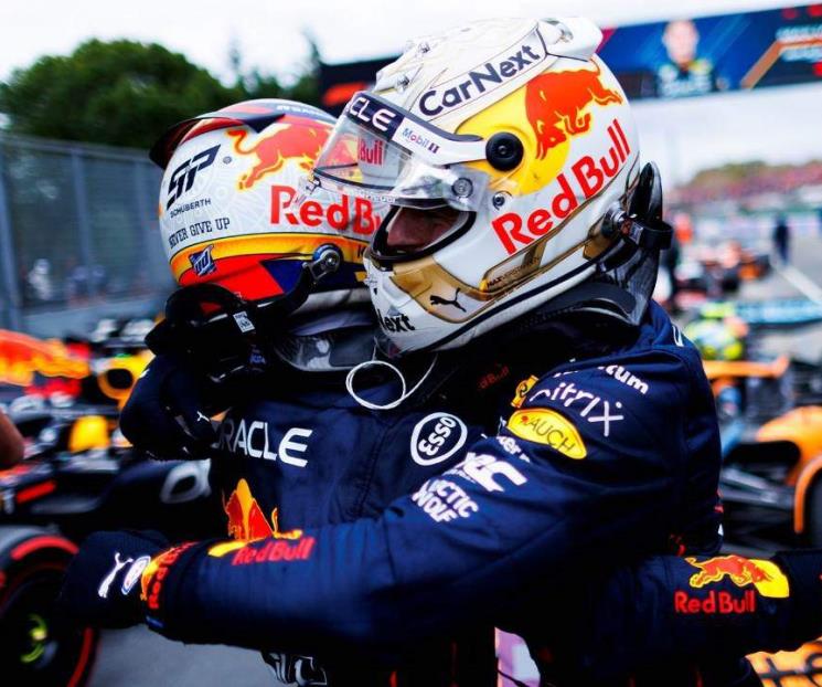 Pide Coulthard a Checo que no sueñe con vencer a Max Pide Coulthard a Checo que no sueñe con vencer a Max