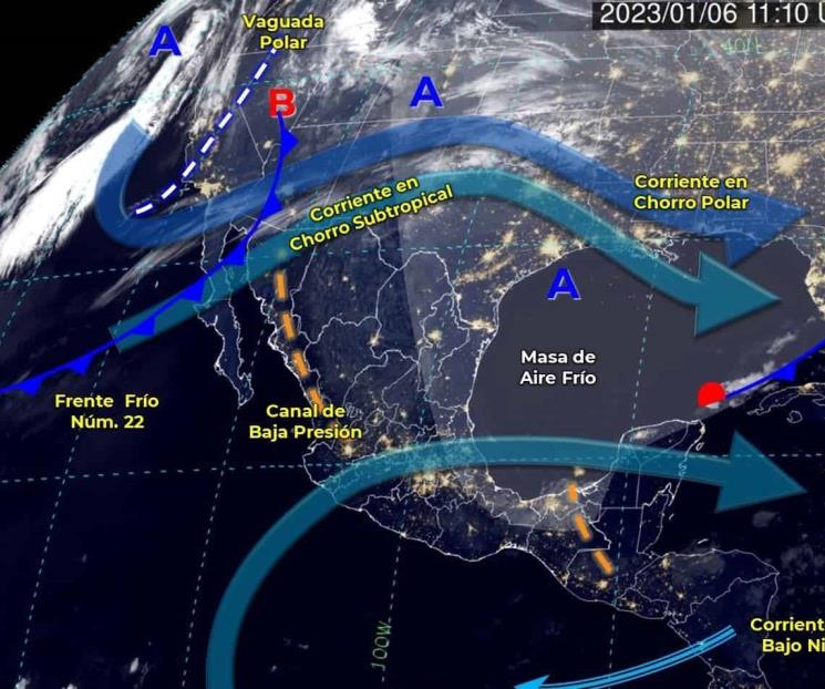 Cómo afectará la interacción entre el Frente Frío 21 y 22 Cómo afectará la interacción entre el Frente Frío 21 y 22