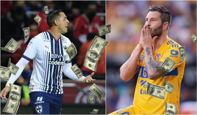 Ya no son Rayados y Tigres los más caros en Liga MX Ya no son Rayados y Tigres los más caros en Liga MX