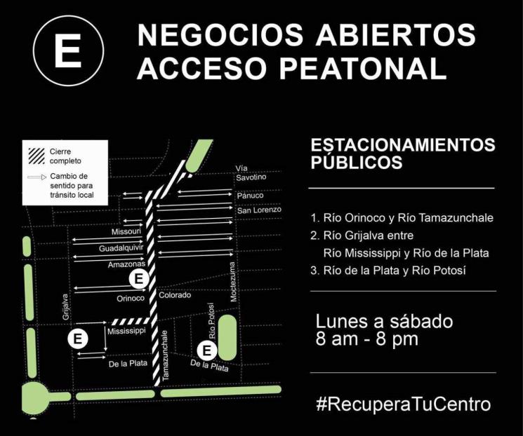 Habilitan 3 estacionamientos en el Centrito Valle Habilitan 3 estacionamientos en el Centrito Valle