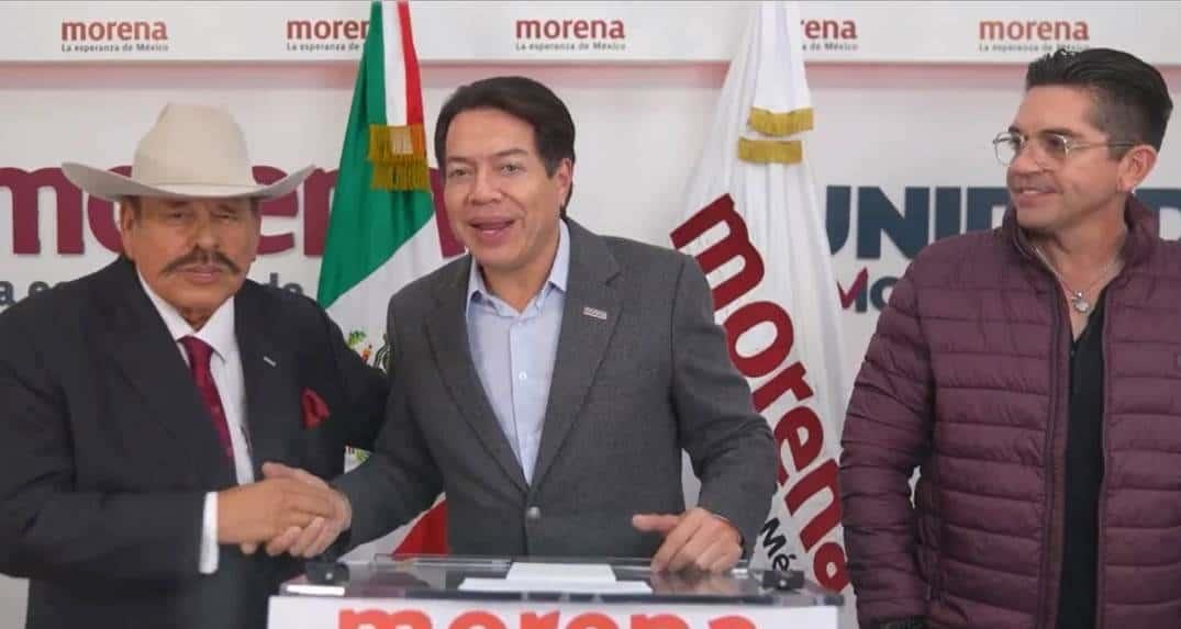 Morena ratifica precandidatura de Armando Guadiana Morena ratifica precandidatura de Armando Guadiana