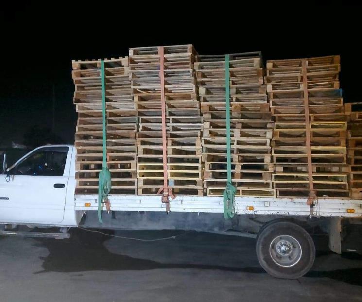 Intentan robar 163 tarimas Intentan robar 163 tarimas