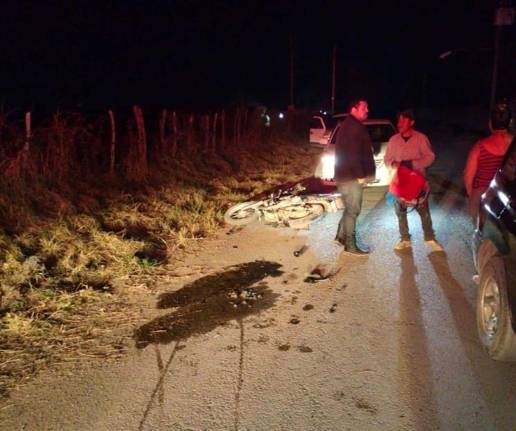 Estrella moto contra camioneta Estrella moto contra camioneta