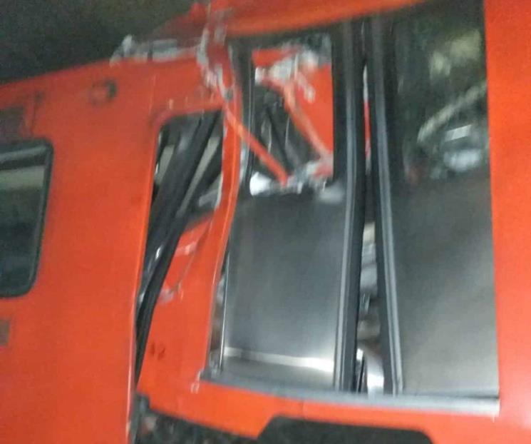 Reportan choque de vagones de la Línea 3 en CDMX Reportan choque de vagones de la Línea 3 en CDMX