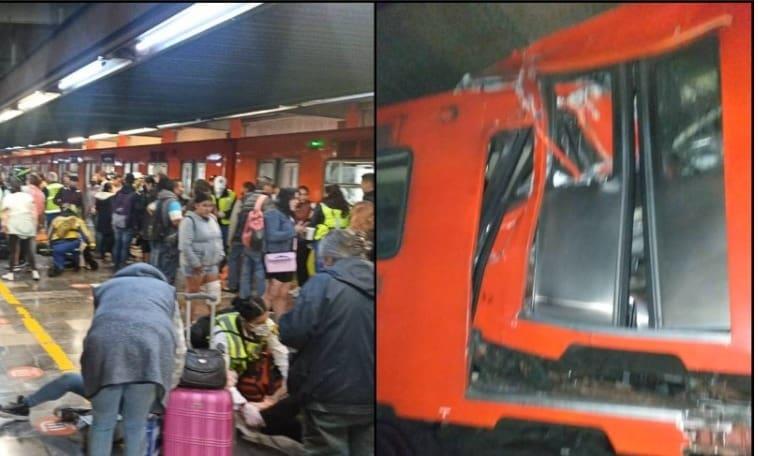 Fiscalía inicia carpeta de investigación por choque en L3 Fiscalía inicia carpeta de investigación por choque en L3