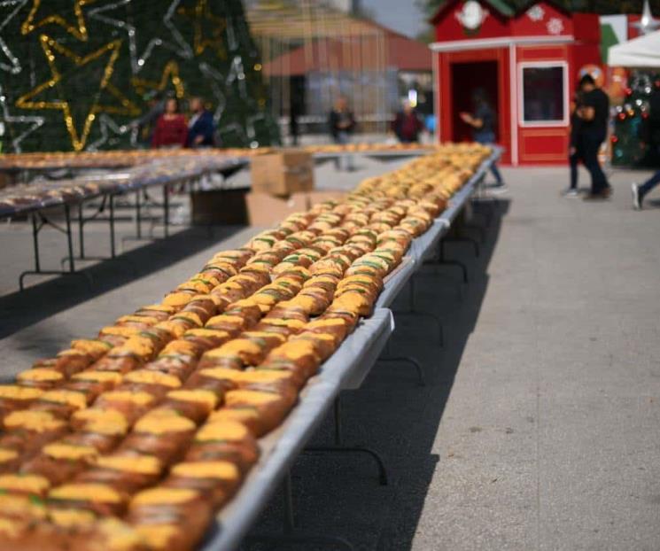 Parten rosca gigante en Monterrey Parten rosca gigante en Monterrey