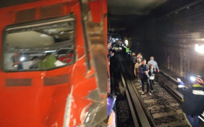 Dan de alta a 26 personas tras choque en Línea 3 del Metro Dan de alta a 26 personas tras choque en Línea 3 del Metro