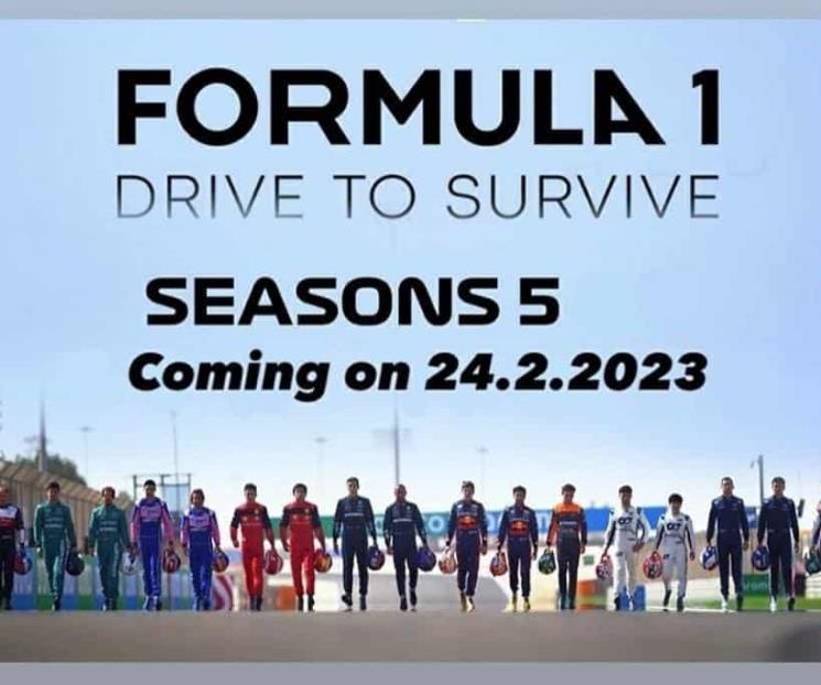 Temporada 5 de DTS de F1 ya tiene fecha de estreno en 2023 Temporada 5 de DTS de F1 ya tiene fecha de estreno en 2023