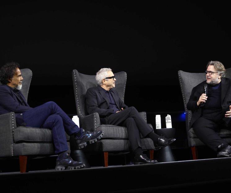 Sostienen Tres Amigos charla íntima sobre su cine Sostienen Tres Amigos charla íntima sobre su cine