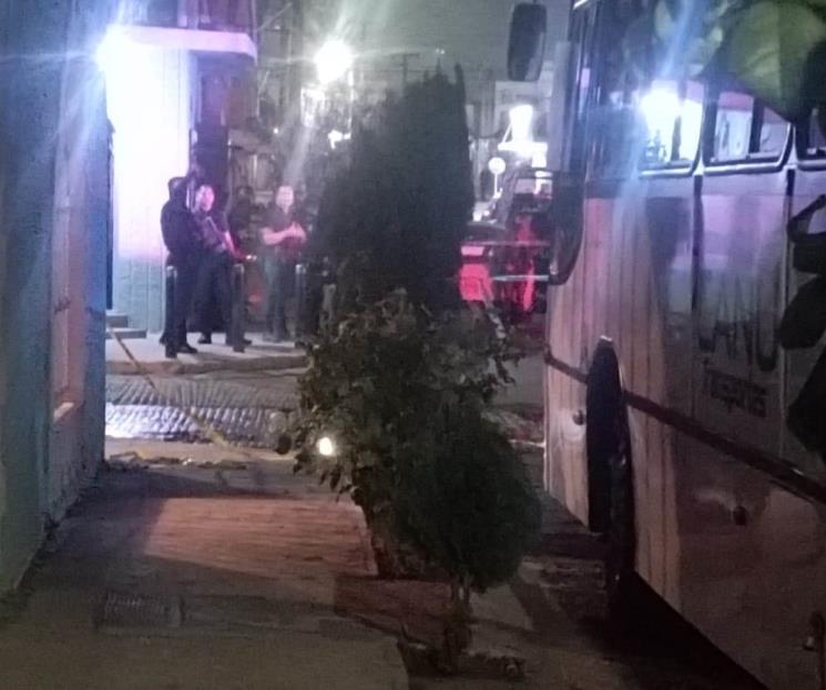 Matan a hombre a balazos Matan a hombre a balazos