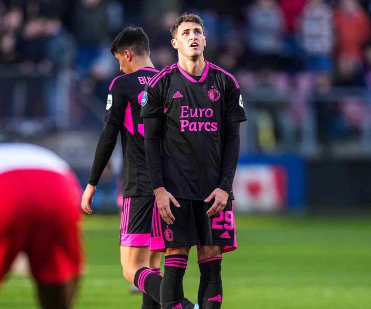 Frustran a Santi Giménez de victoria con Feyennord Frustran a Santi Giménez de victoria con Feyennord