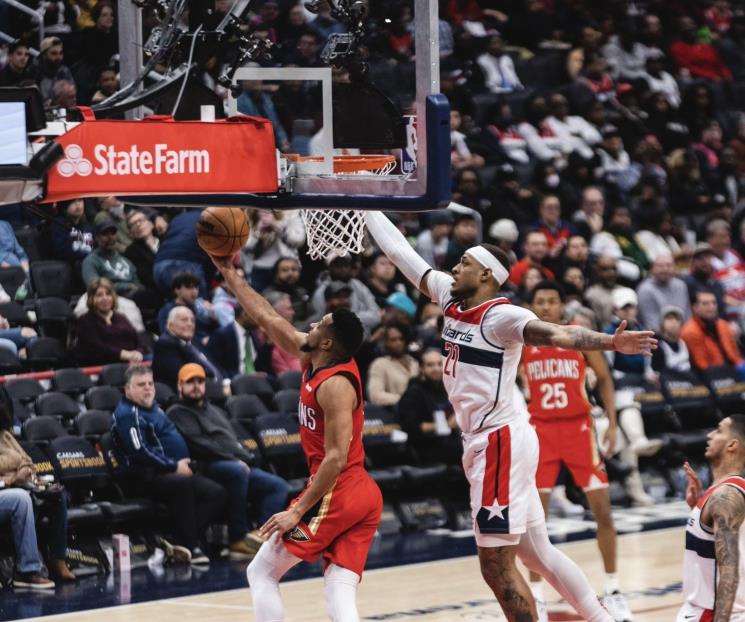 Aplastan Pelícanos a los Wizards Aplastan Pelícanos a los Wizards