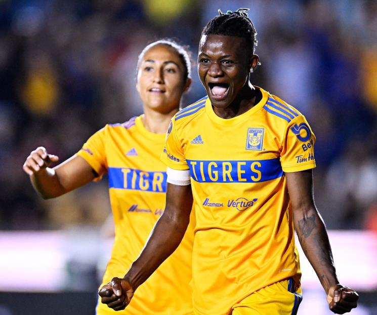 Golea Tigres Femenil al Atlas en su debut del CL23 Golea Tigres Femenil al Atlas en su debut del CL23