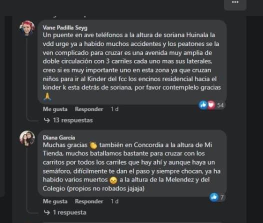 Exigen apodaquenses puentes peatonales en avenidas