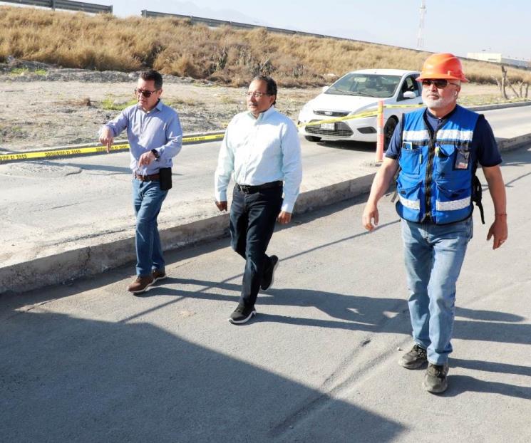 Supervisa Mijes avances de obra en Lateral Periférico Supervisa Mijes avances de obra en Lateral Periférico