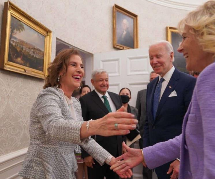 Jill Biden y Beatriz Gutiérrez dan mensaje contra racismo Jill Biden y Beatriz Gutiérrez dan mensaje contra racismo