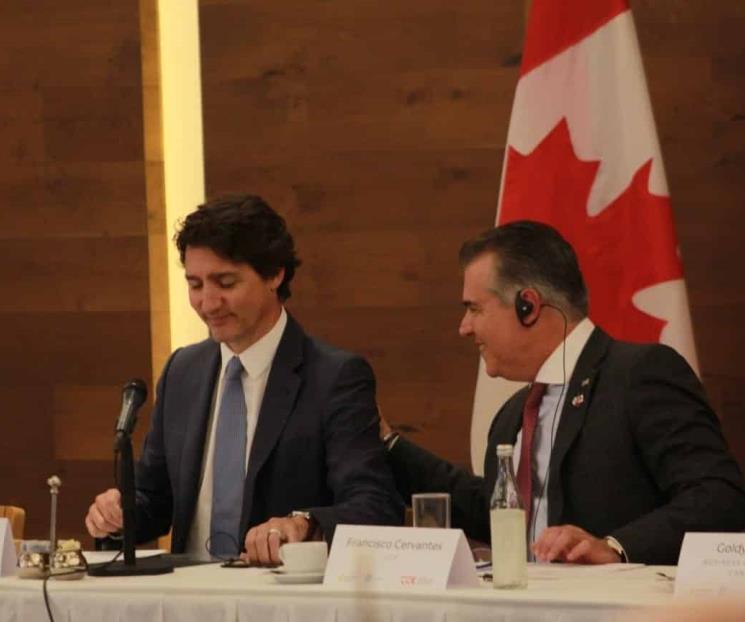 Justin Trudeau se reúne con empresarios mexicanos Justin Trudeau se reúne con empresarios mexicanos
