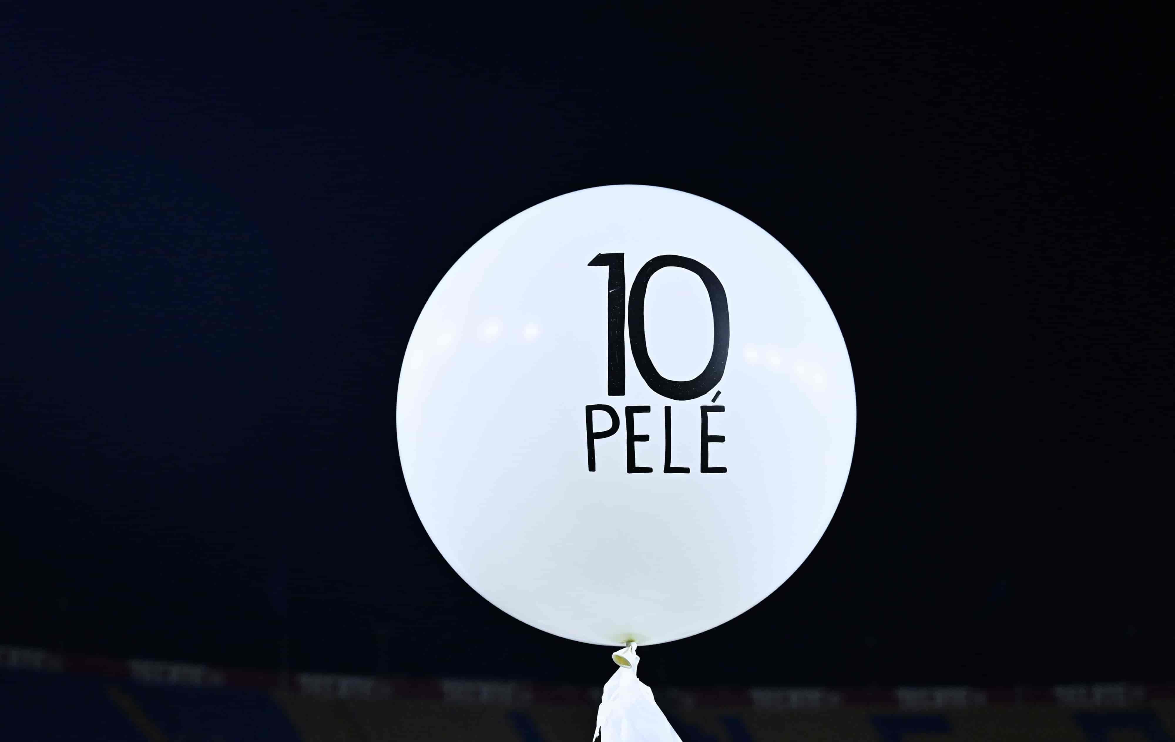 Homenaje al Rey Pelé.