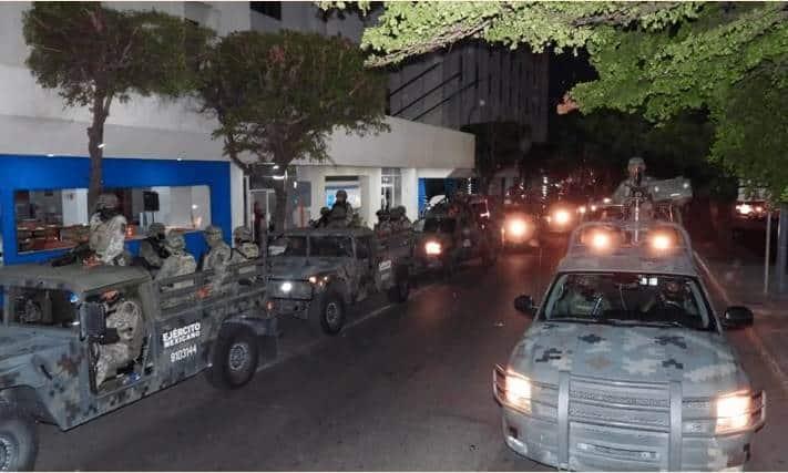 Refuerzan seguridad en Culiacán 1,500 soldados Refuerzan seguridad en Culiacán 1,500 soldados
