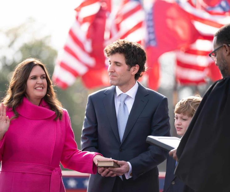 Asume Sarah Huckabee gubernatura de Arkansas Asume Sarah Huckabee gubernatura de Arkansas