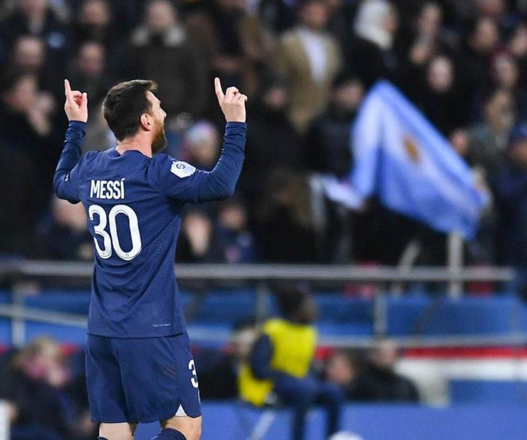 Arranca Messi el año marcando con PSG Arranca Messi el año marcando con PSG