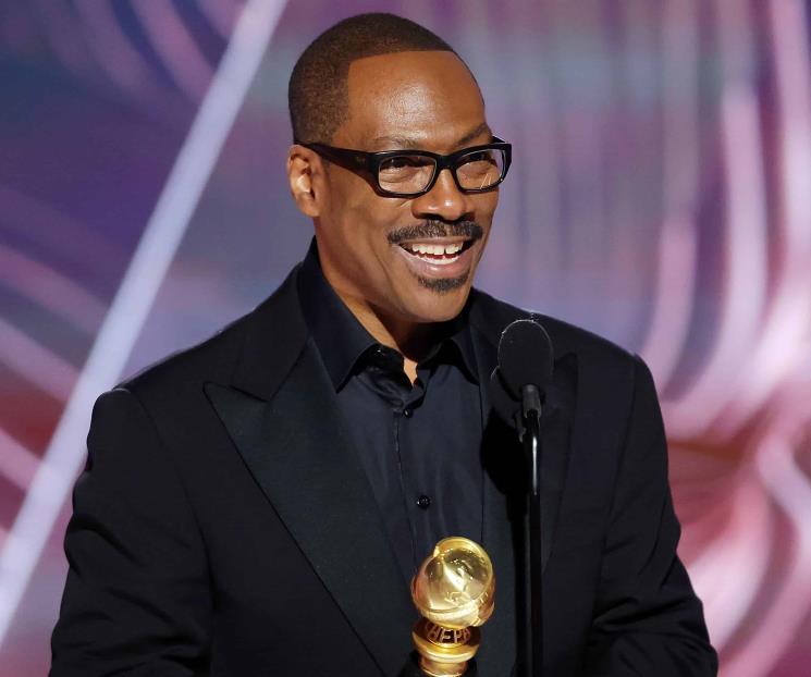 Recibe Eddie Murphy Globo de Oro por su trayectoria en cine Recibe Eddie Murphy Globo de Oro por su trayectoria en cine