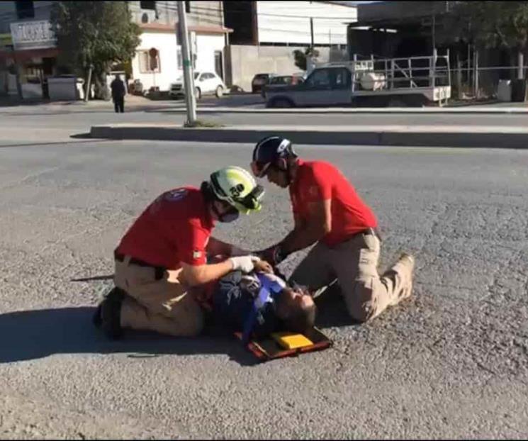 Arrolla a ciclista en Montemorelos Arrolla a ciclista en Montemorelos