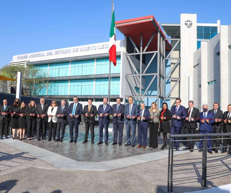 Inauguran Palacio de Justicia en Apodaca Inauguran Palacio de Justicia en Apodaca