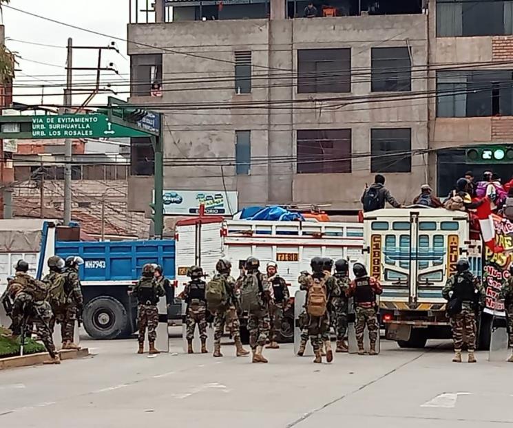 Crece inconformidad contra Boluarte, ahora en Cusco Crece inconformidad contra Boluarte, ahora en Cusco