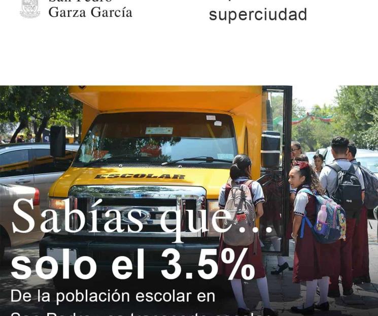 Insiste Miguel en hacer obligatorio transporte escolar en SP Insiste Miguel en hacer obligatorio transporte escolar en SP