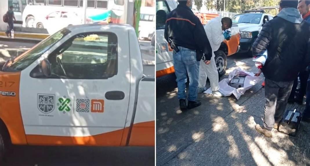 Esta es la camioneta en donde se encontró la caja negra Esta es la camioneta en donde se encontró la caja negra