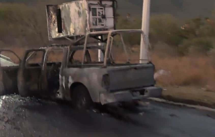 Arde patrulla de Monterrey Arde patrulla de Monterrey