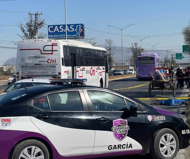 Iba a toda prisa y embiste a carretonero