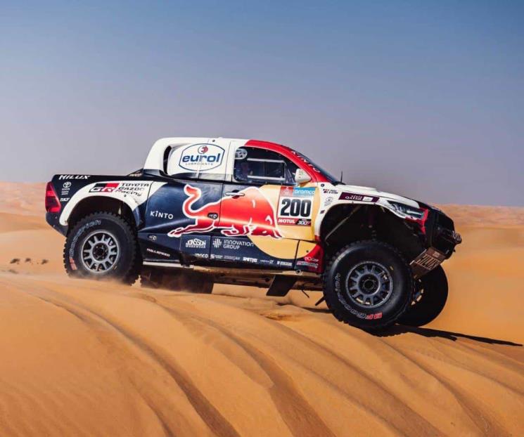 Sigue Nasser Al-Attiyah liderando el Rally Dakar Sigue Nasser Al-Attiyah liderando el Rally Dakar