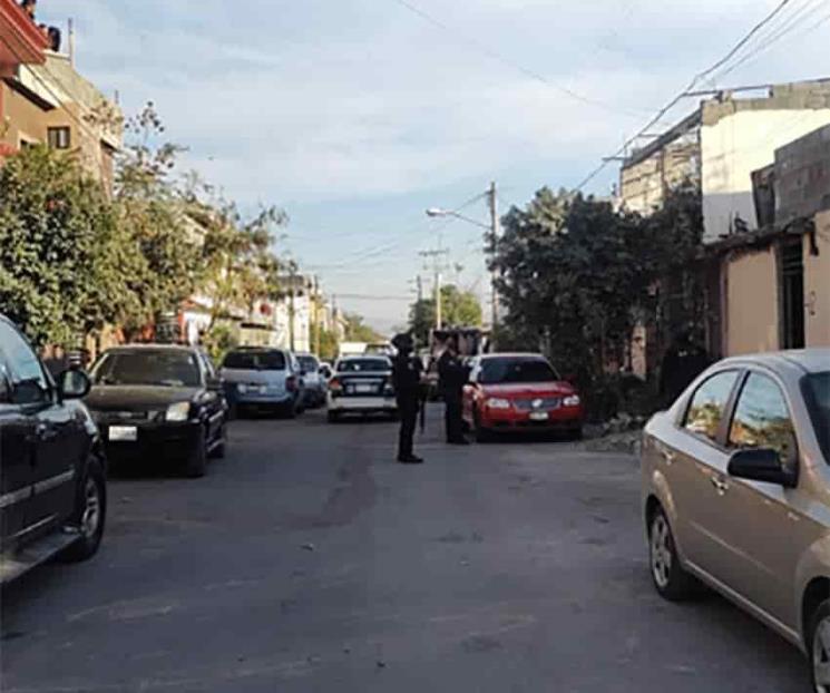 Balean a peatón en Santa Catarina Balean a peatón en Santa Catarina