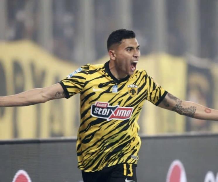 Sigue Orbelin marcando goles en el futbol griego Sigue Orbelin marcando goles en el futbol griego