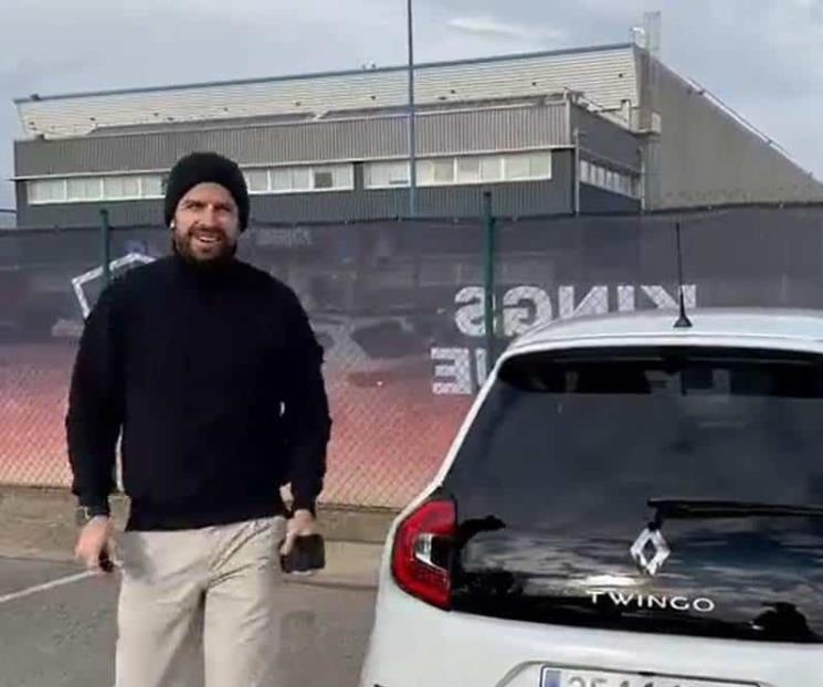 Vuelve Piqué a burlarse de Shakira