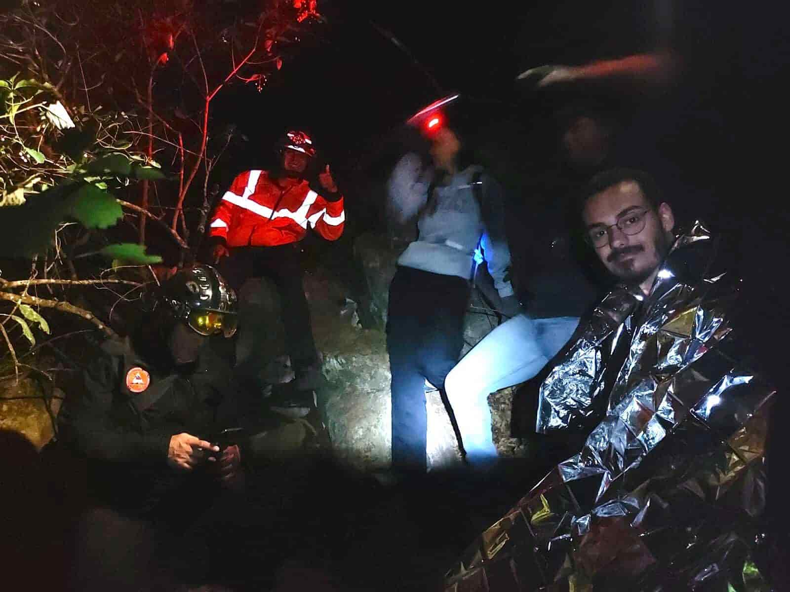 Un francés y un regiomontano que se encontraban extraviados en el Cerro de la Silla, fueron rescatados ayer