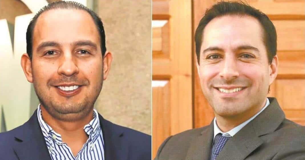 Candidatea Marko Cortés a Mauricio Vila en 2024 Candidatea Marko Cortés a Mauricio Vila en 2024