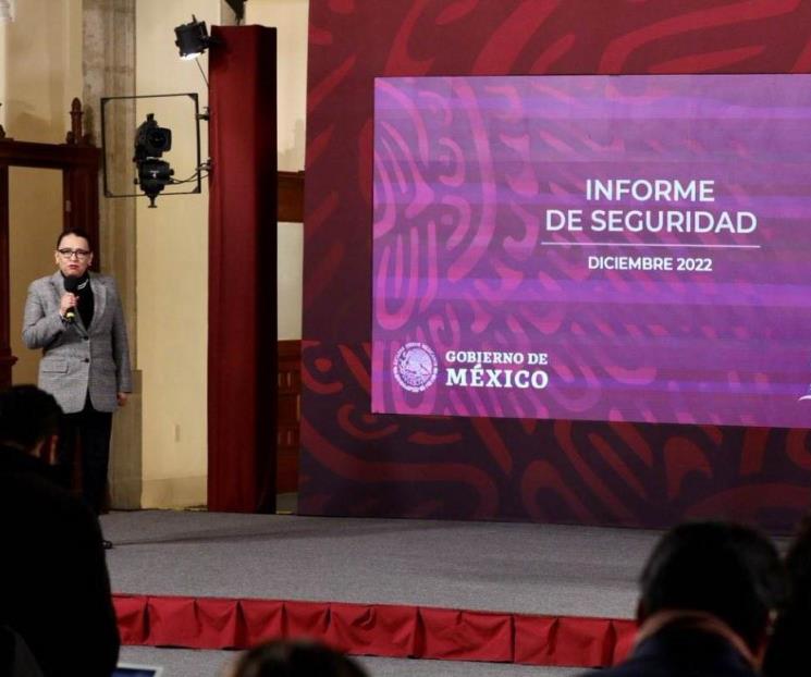 2022 cerró con una baja en mayoría de delitos: Rodríguez 2022 cerró con una baja en mayoría de delitos: Rodríguez